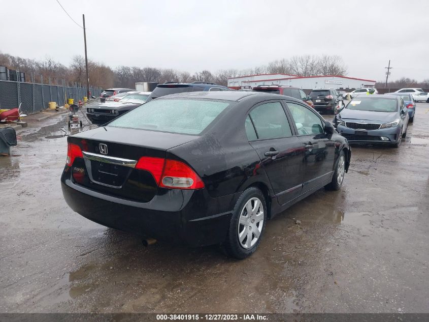 2010 Honda Civic Lx VIN: 2HGFA1F56AH528205 Lot: 38401915