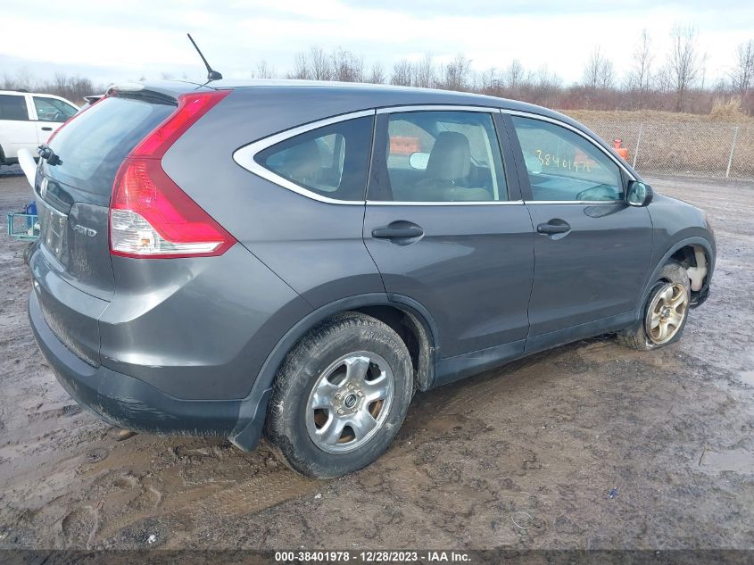 2013 Honda Cr-V Lx VIN: 2HKRM4H38DH685715 Lot: 38401978