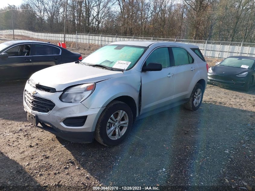 2016 Chevrolet Equinox Ls VIN: 2GNALBEK5G1181300 Lot: 38402070