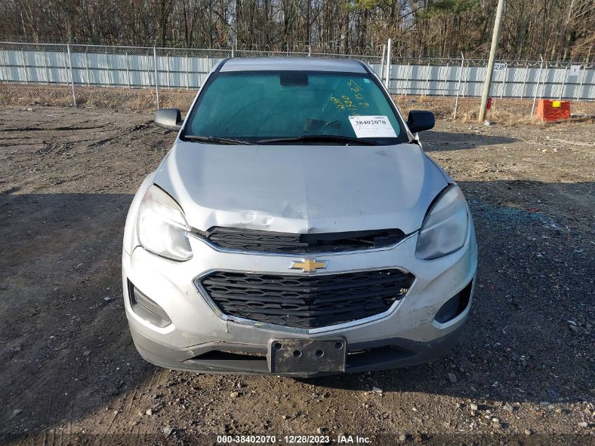 2016 Chevrolet Equinox Ls VIN: 2GNALBEK5G1181300 Lot: 38402070