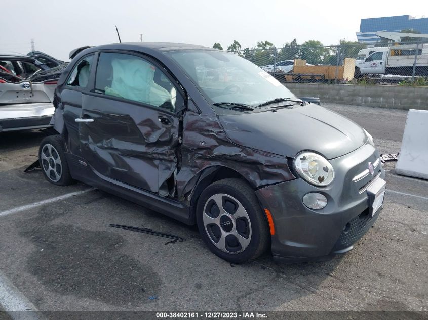 2015 Fiat 500E Battery Electric VIN: 3C3CFFGEXFT570300 Lot: 38402161