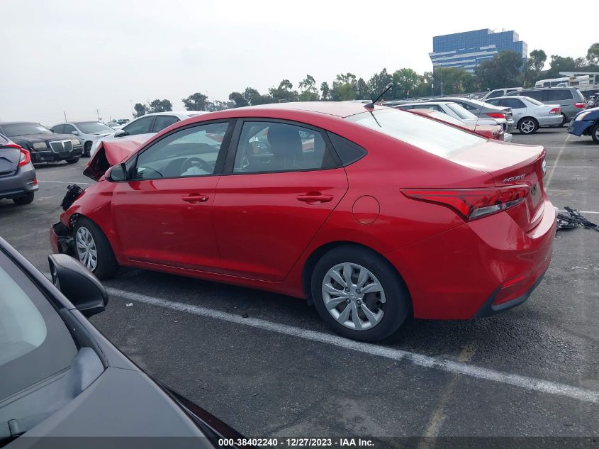 2019 Hyundai Accent Se VIN: 3KPC24A38KE072565 Lot: 38402240