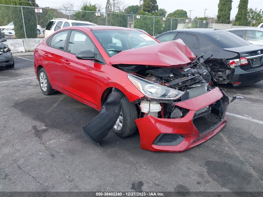 2019 Hyundai Accent Se VIN: 3KPC24A38KE072565 Lot: 38402240