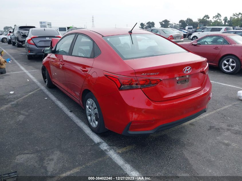 2019 Hyundai Accent Se VIN: 3KPC24A38KE072565 Lot: 38402240