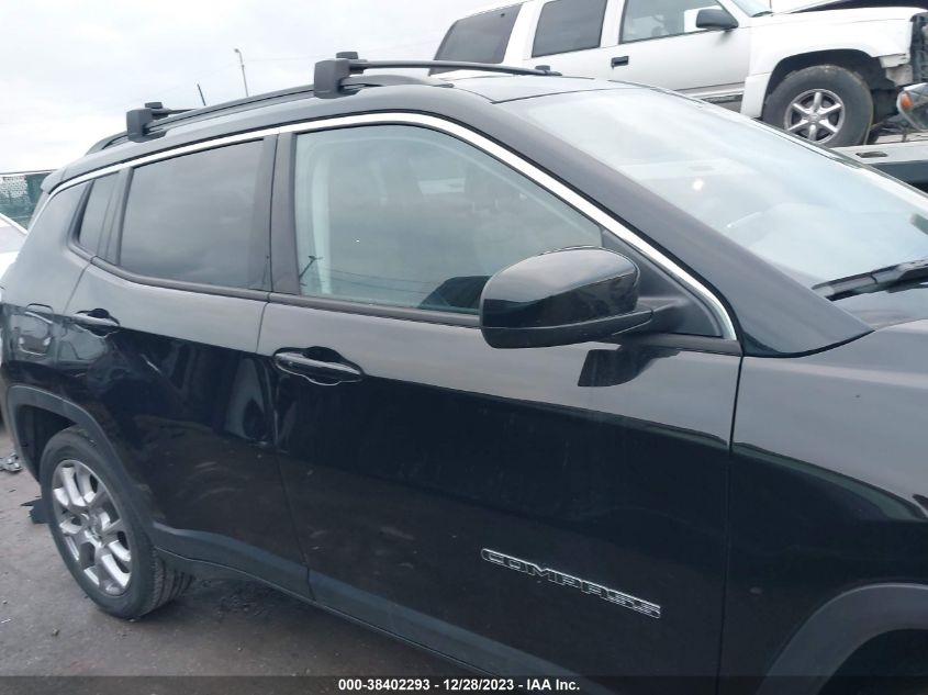 2022 Jeep Compass Latitude Lux 4X4 VIN: 3C4NJDFB3NT188624 Lot: 38402293