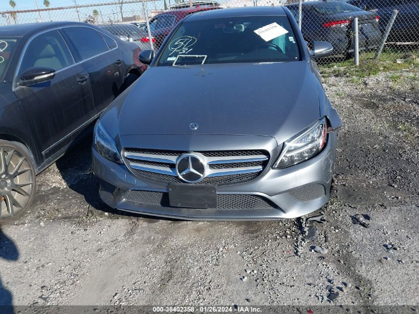 2021 Mercedes-Benz C 300 Sedan VIN: W1KWF8DB4MR626872 Lot: 38402358