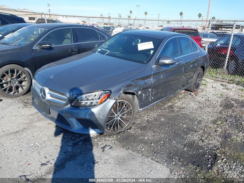 2021 Mercedes-Benz C 300 Sedan VIN: W1KWF8DB4MR626872 Lot: 38402358