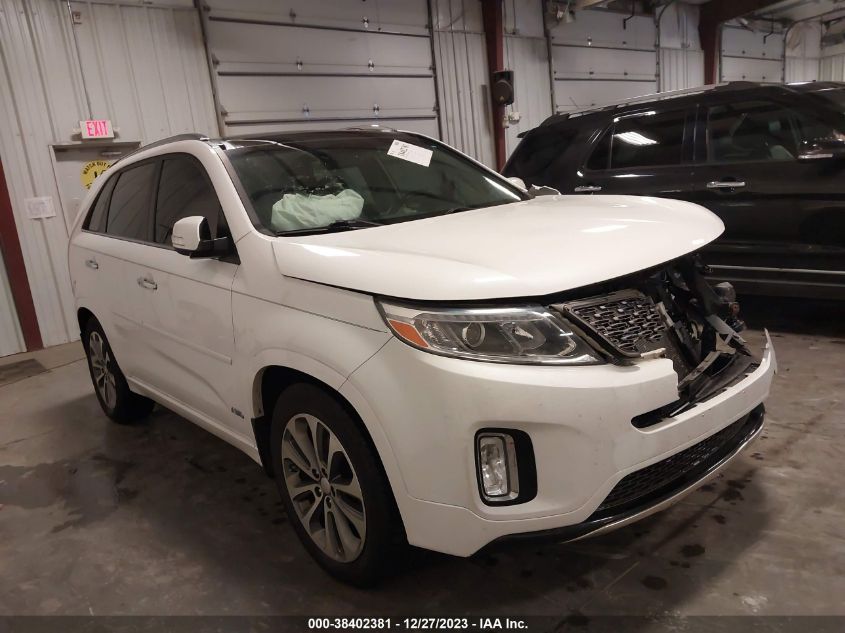 2015 Kia Sorento Sx V6 VIN: 5XYKWDA72FG561328 Lot: 38402381