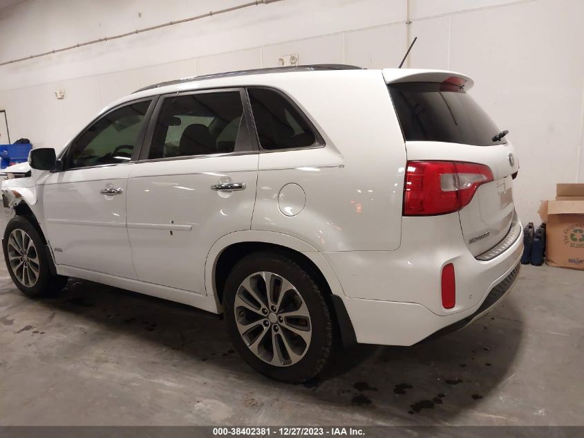 2015 Kia Sorento Sx V6 VIN: 5XYKWDA72FG561328 Lot: 38402381