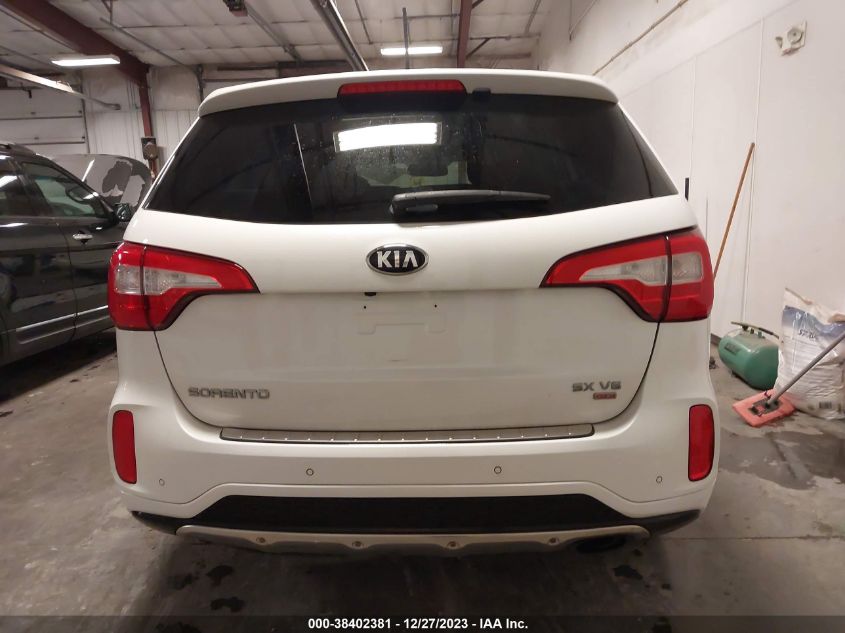 2015 Kia Sorento Sx V6 VIN: 5XYKWDA72FG561328 Lot: 38402381