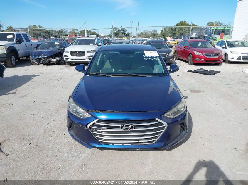 2017 Hyundai Elantra Se VIN: 5NPD74LF6HH145739 Lot: 38402421