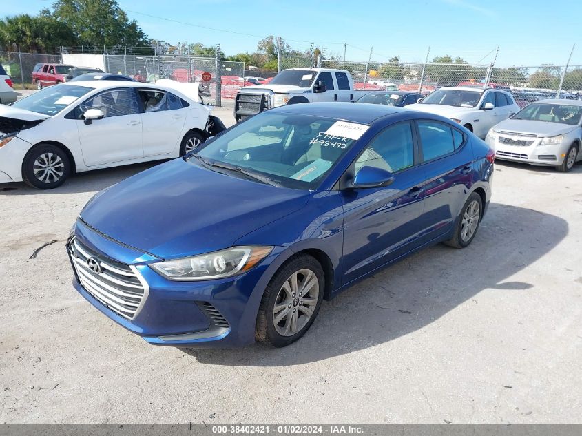 2017 Hyundai Elantra Se VIN: 5NPD74LF6HH145739 Lot: 38402421