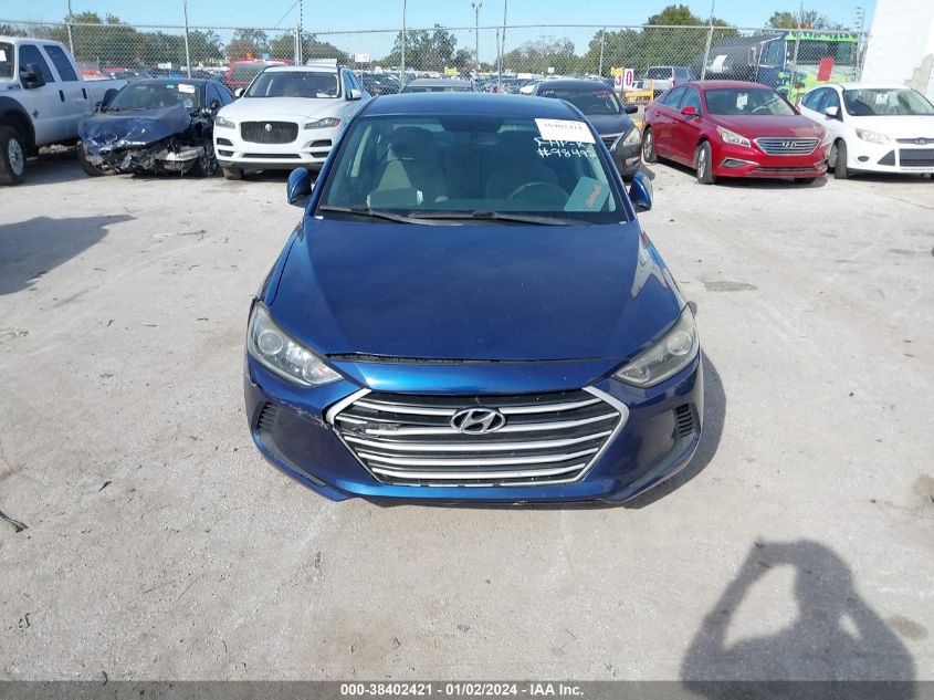 2017 Hyundai Elantra Se VIN: 5NPD74LF6HH145739 Lot: 38402421