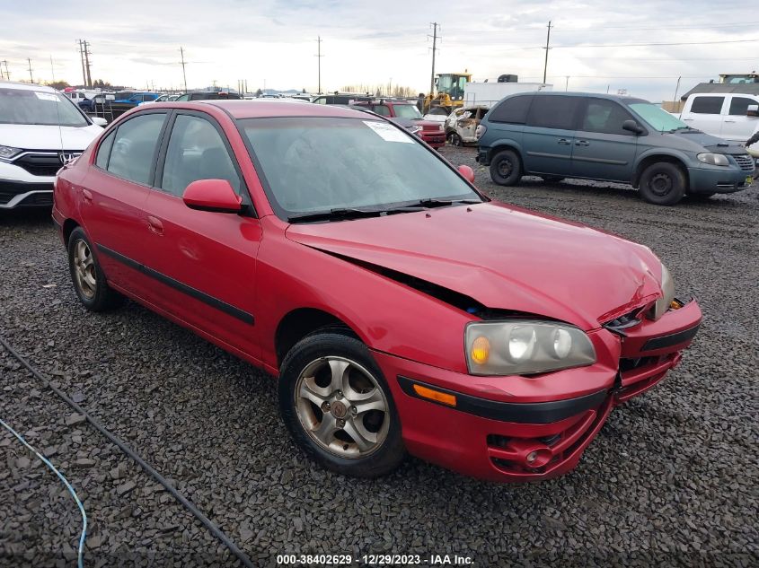 2005 Hyundai Elantra Gls/Gt VIN: KMHDN46D85U072726 Lot: 38402629