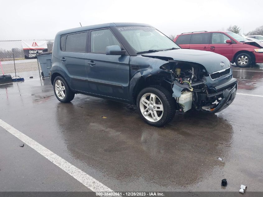 2011 Kia Soul + VIN: KNDJT2A24B7323341 Lot: 38402661