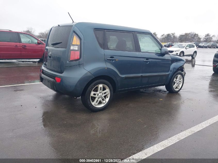 2011 Kia Soul + VIN: KNDJT2A24B7323341 Lot: 38402661