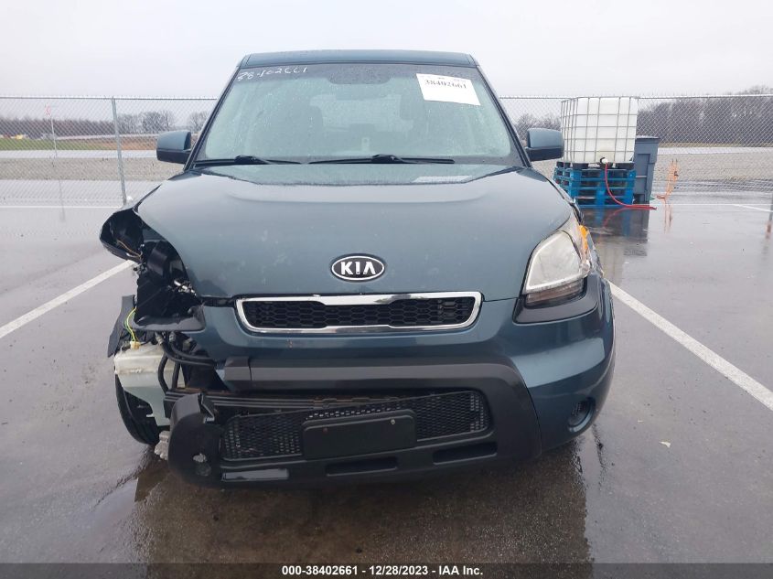 2011 Kia Soul + VIN: KNDJT2A24B7323341 Lot: 38402661