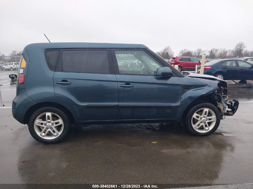 2011 Kia Soul + VIN: KNDJT2A24B7323341 Lot: 38402661