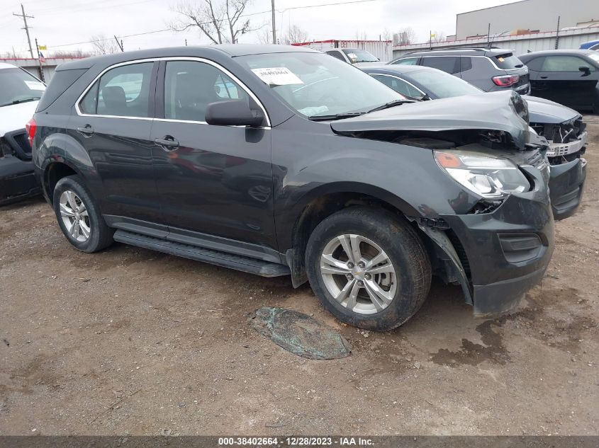 2017 Chevrolet Equinox Ls VIN: 2GNALBEK4H1515155 Lot: 38402664