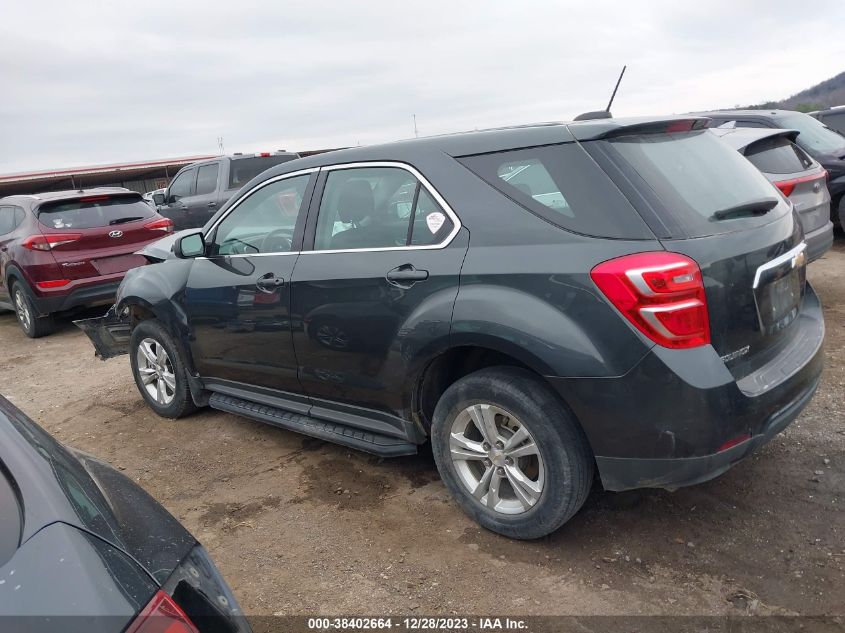 2017 Chevrolet Equinox Ls VIN: 2GNALBEK4H1515155 Lot: 38402664