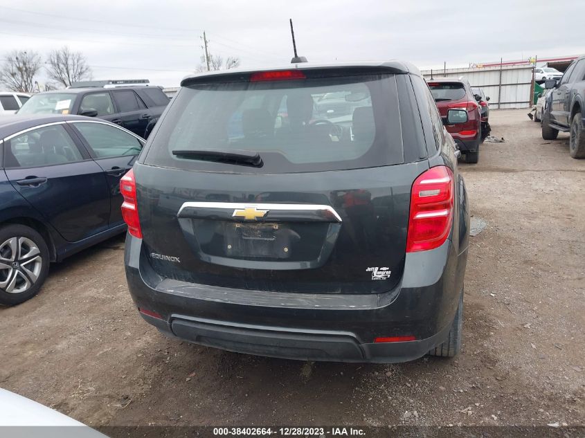 2017 Chevrolet Equinox Ls VIN: 2GNALBEK4H1515155 Lot: 38402664