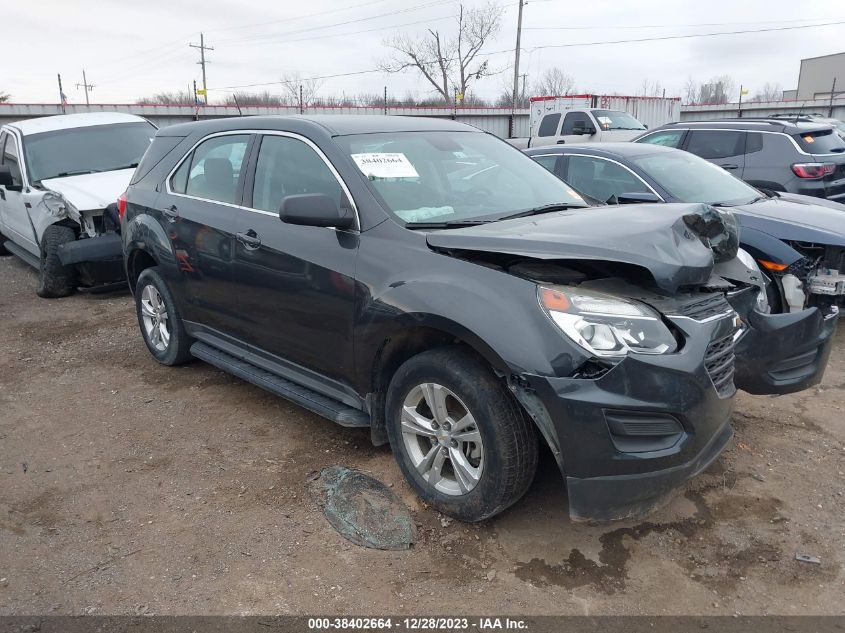 2017 Chevrolet Equinox Ls VIN: 2GNALBEK4H1515155 Lot: 38402664