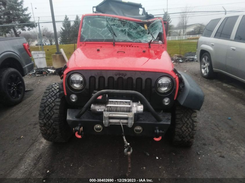 2014 Jeep Wrangler Sport VIN: 1C4AJWAG3EL268322 Lot: 38402690