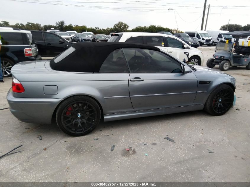 2006 BMW M3 VIN: WBSBR93456PK10927 Lot: 38402757