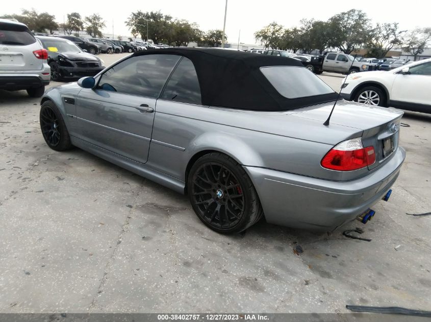 2006 BMW M3 VIN: WBSBR93456PK10927 Lot: 38402757