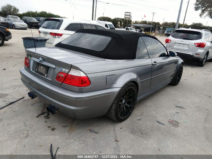 2006 BMW M3 VIN: WBSBR93456PK10927 Lot: 38402757