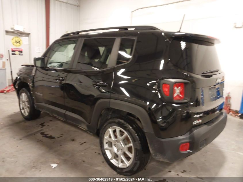 2021 Jeep Renegade Latitude 4X4 VIN: ZACNJDBB1MPM25412 Lot: 38402919