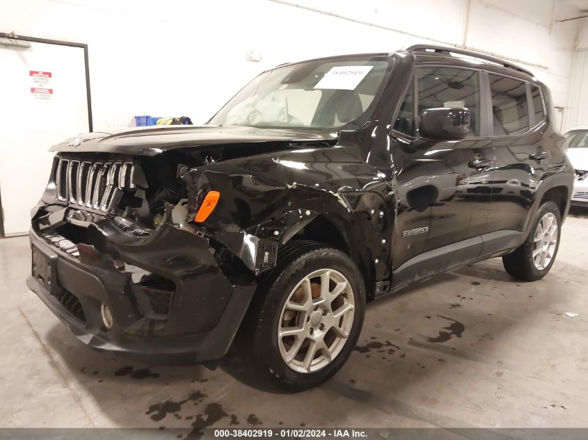 2021 Jeep Renegade Latitude 4X4 VIN: ZACNJDBB1MPM25412 Lot: 38402919