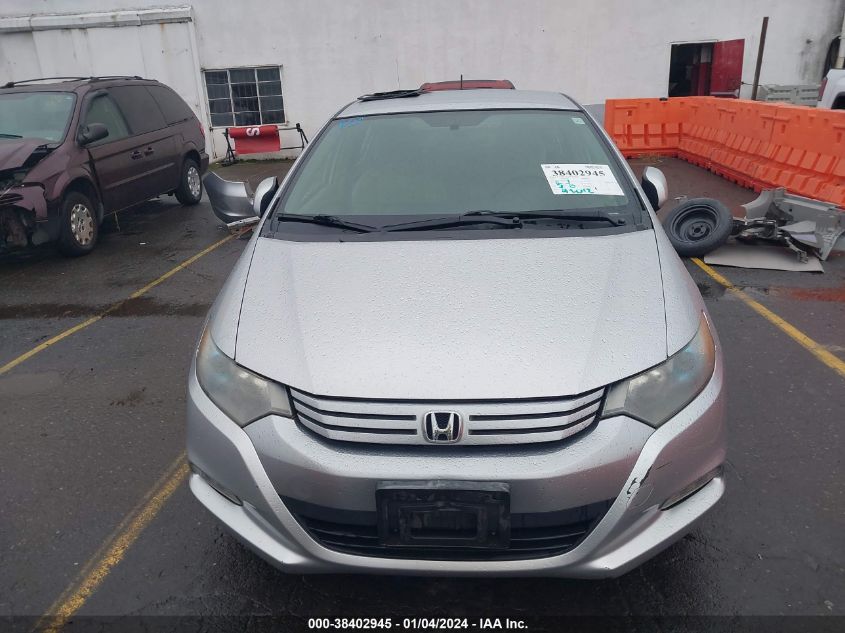 2010 Honda Insight Lx VIN: JHMZE2H52AS018332 Lot: 38402945