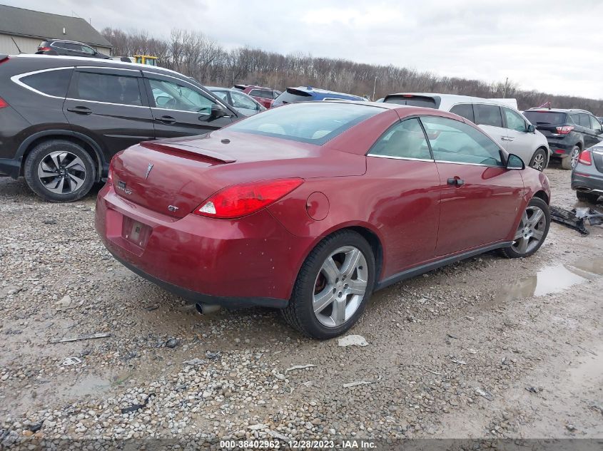 2009 Pontiac G6 Gt VIN: 1G2ZH361294134942 Lot: 38402962