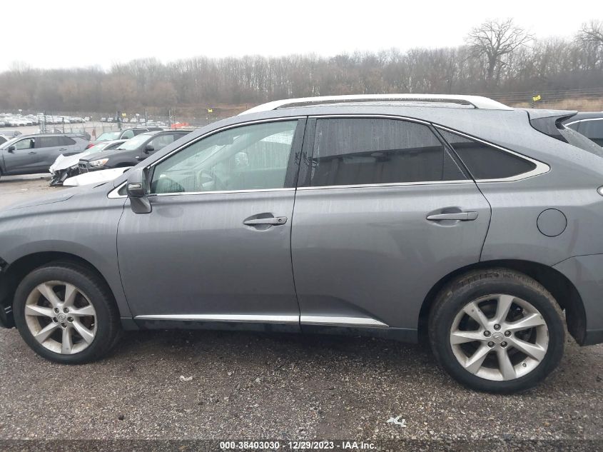 2012 Lexus Rx 350 VIN: JTJBK1BA2C2447305 Lot: 38403030