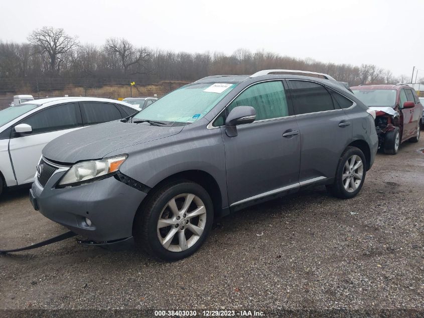 2012 Lexus Rx 350 VIN: JTJBK1BA2C2447305 Lot: 38403030