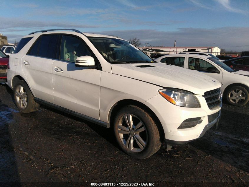 VIN 4JGDA5HB1EA405914 2014 Mercedes-Benz ML 350, 4M... no.1