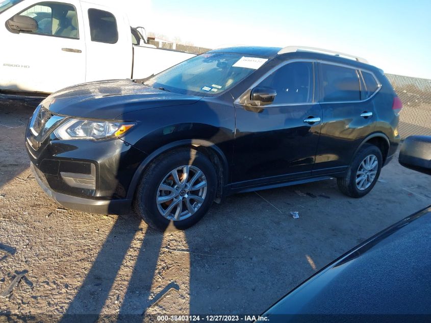 2019 Nissan Rogue S VIN: 5N1AT2MTXKC820241 Lot: 38403124