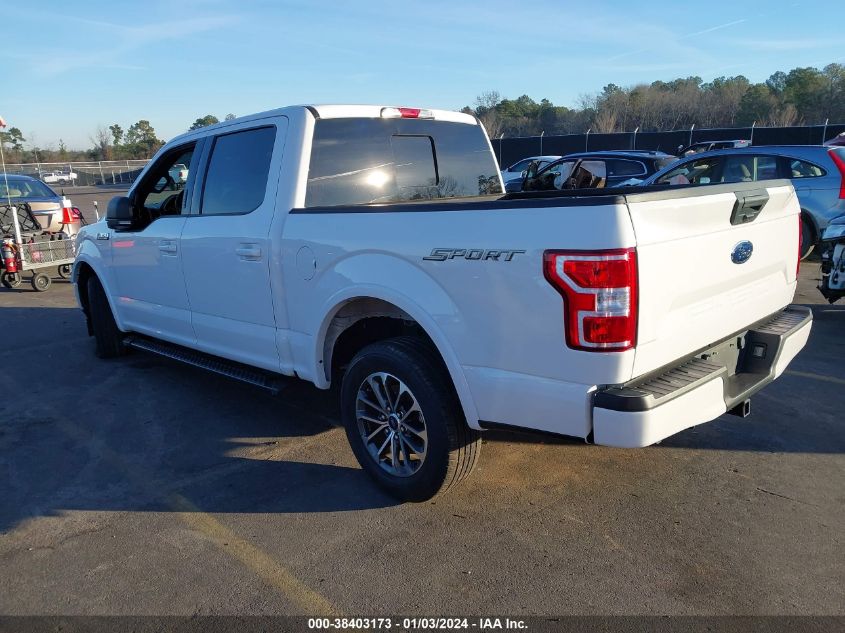 2020 Ford F-150 Xlt VIN: 1FTEW1C56LFC00450 Lot: 38403173