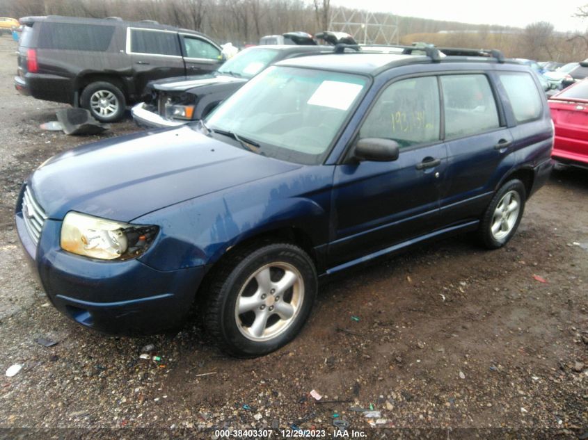 2006 Subaru Forester 2.5X VIN: JF1SG63686G741767 Lot: 38403307