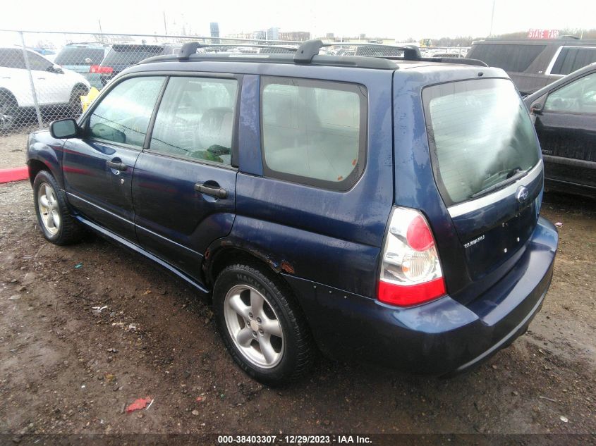 2006 Subaru Forester 2.5X VIN: JF1SG63686G741767 Lot: 38403307