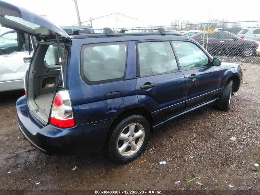 2006 Subaru Forester 2.5X VIN: JF1SG63686G741767 Lot: 38403307