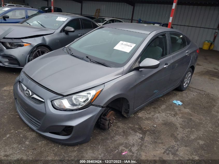 2014 Hyundai Accent Gls VIN: KMHCT4AE9EU689568 Lot: 38403424