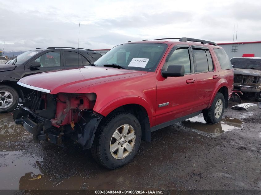 2008 Ford Explorer Xlt VIN: 1FMEU73EX8UB32547 Lot: 38403440