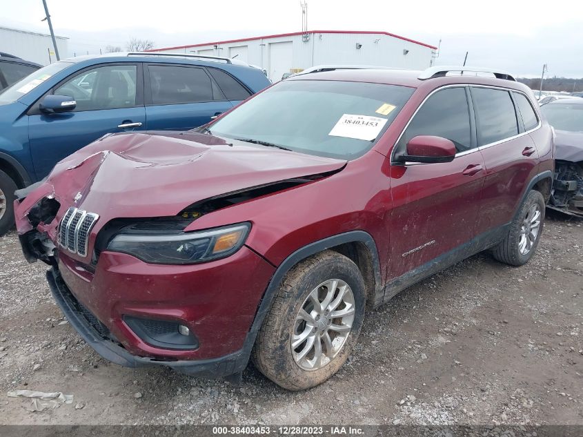 2019 Jeep Cherokee Latitude Fwd VIN: 1C4PJLCB1KD265239 Lot: 38403453