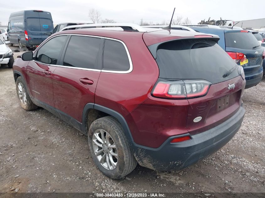 2019 Jeep Cherokee Latitude Fwd VIN: 1C4PJLCB1KD265239 Lot: 38403453