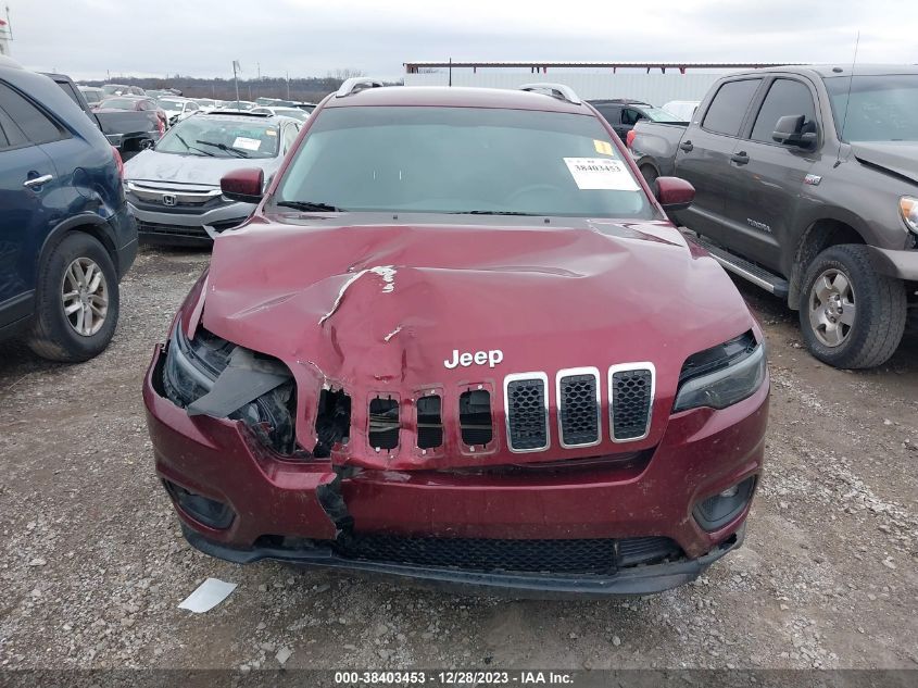 2019 Jeep Cherokee Latitude Fwd VIN: 1C4PJLCB1KD265239 Lot: 38403453