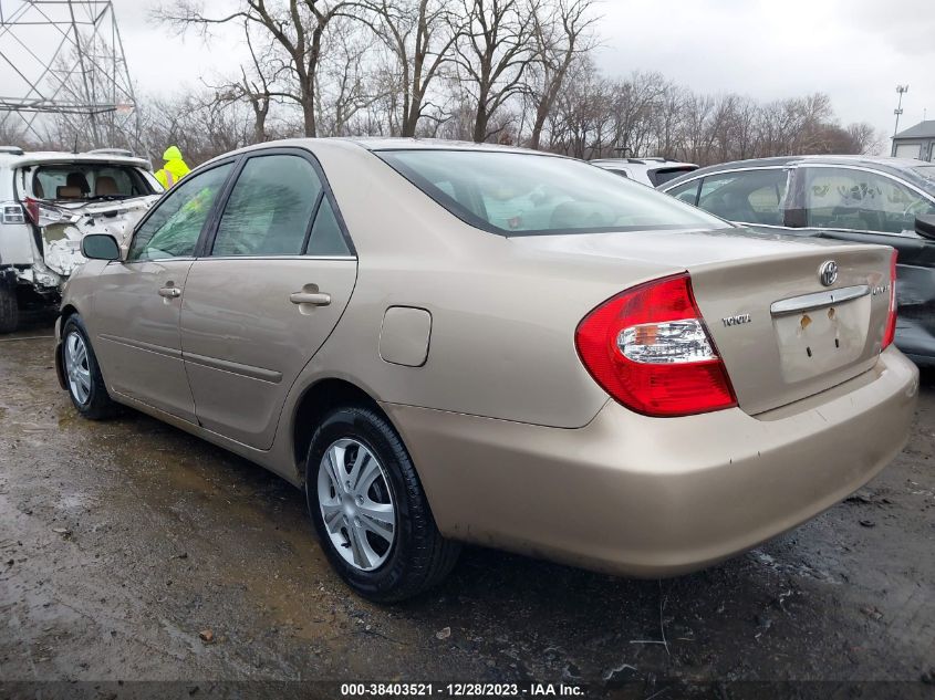 2004 Toyota Camry Le VIN: 4T1BE32K24U375571 Lot: 38403521