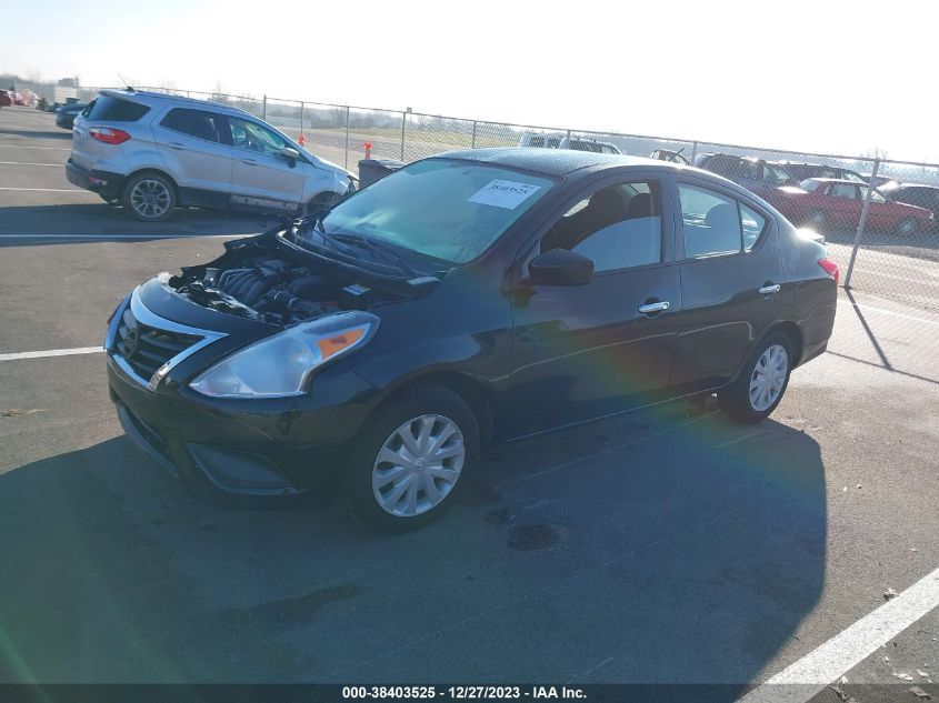 2018 Nissan Versa 1.6 Sv VIN: 3N1CN7AP6JL810422 Lot: 38403525