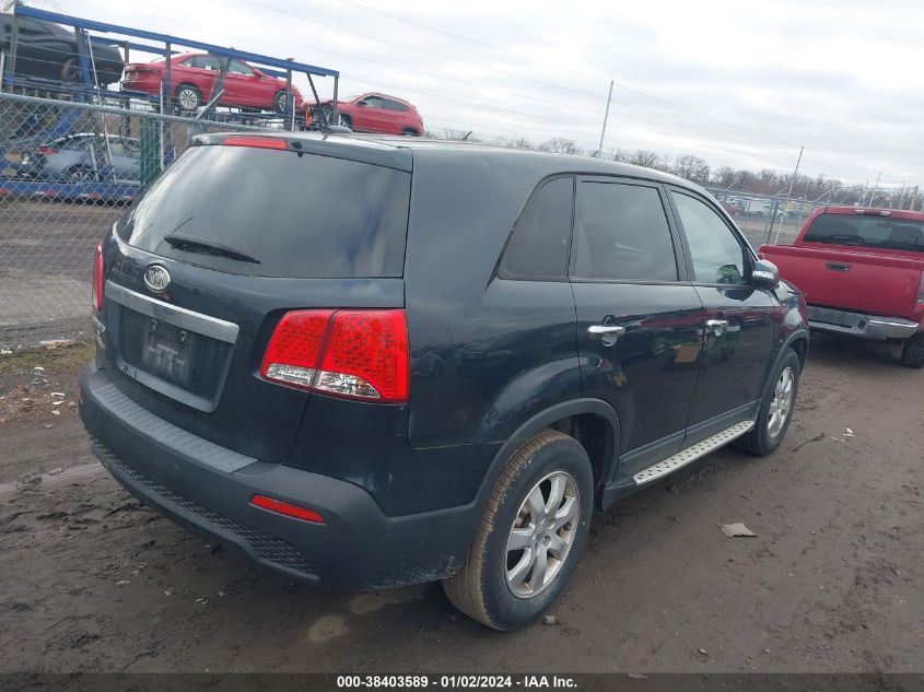 2013 Kia Sorento Lx VIN: 5XYKT3A13DG361103 Lot: 38403589